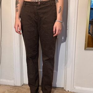 Woolrich brown trousers